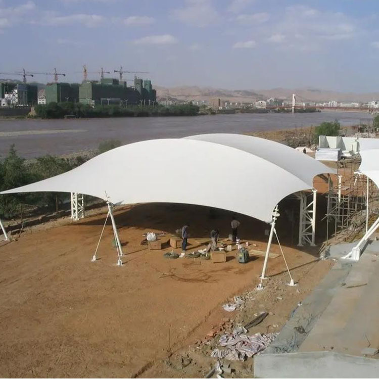 新兴县膜结构汽车棚